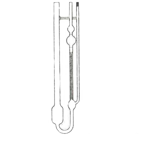 玻璃儀器，1836帶常數 三管烏氏粘度計（稀釋型）0.64mm