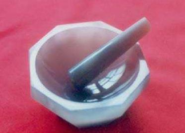 玻璃儀器，瑪瑙研缽 規(guī)格：70mm