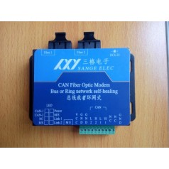 總線式CAN轉(zhuǎn)光纖_CAN光貓使用說明書（工業(yè) ，可以總線式也可以環(huán)網(wǎng)式）
